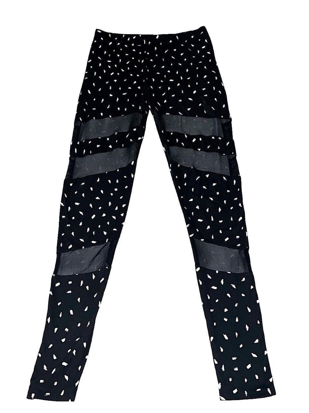 Forever 21 black  geometric leggings.